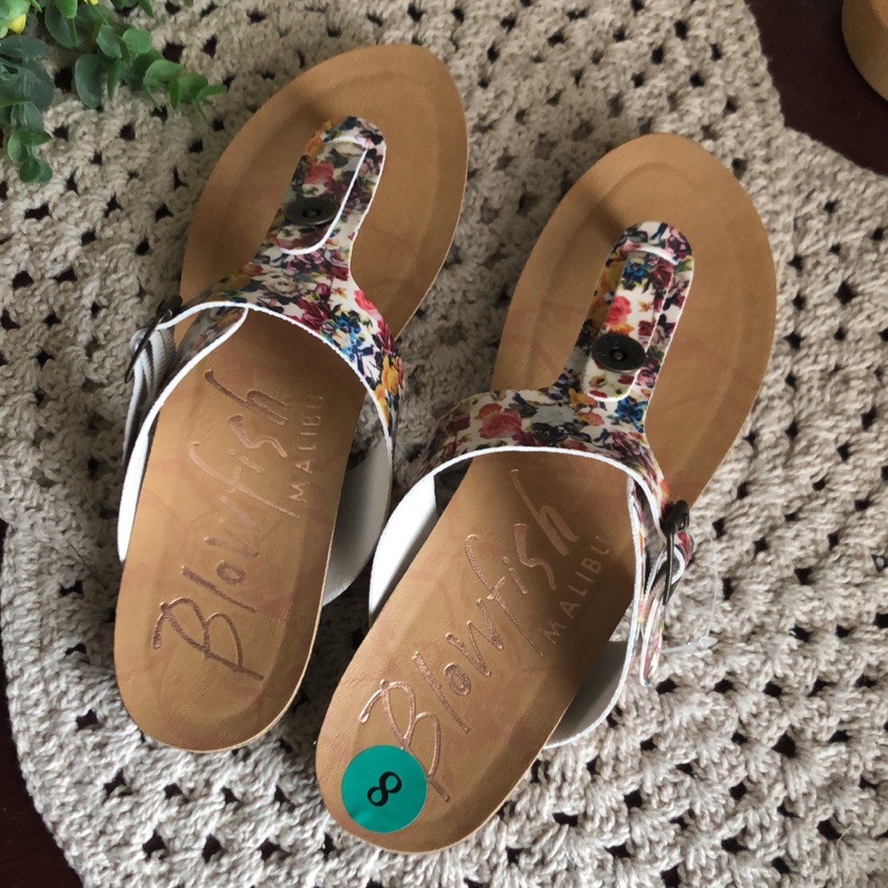 Blowfish Ladies Adjustable Strap Sandal Size 8 - Picture 12 of 14